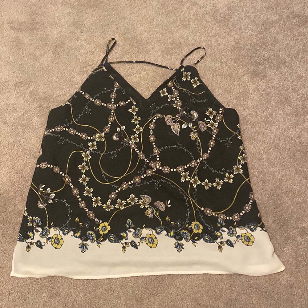 Loft Cami Style Blouse Tank Size M